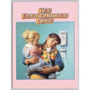 Vintage 1991 The Babysitters Club Postcard Claudia Phantom Phone Calls #2